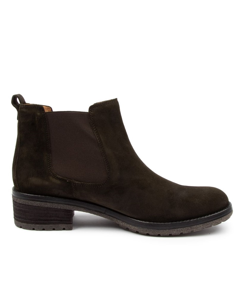 Gabor En Daim Vert Matilda | Exclusif